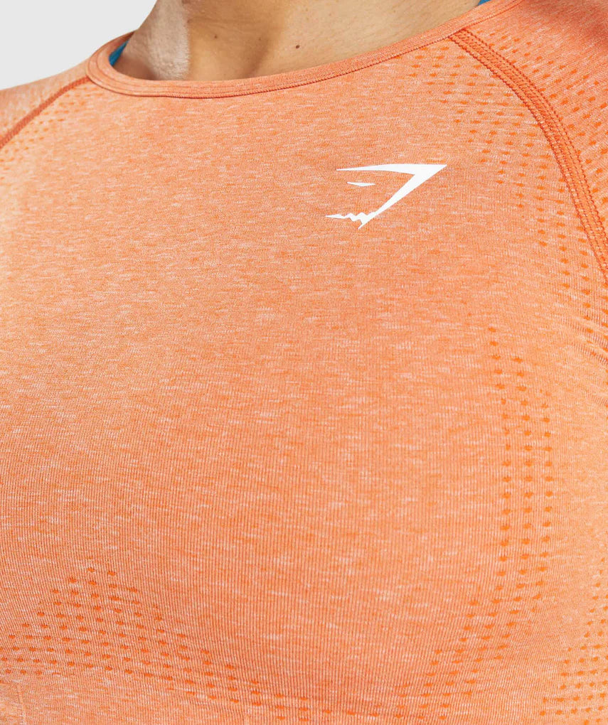 TOP CORTO DE MANGA LARGA VITAL SEAMLESS 2.0