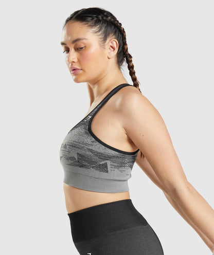SUJETADOR DEPORTIVO SIN COSTURAS ADAPT OMBRE