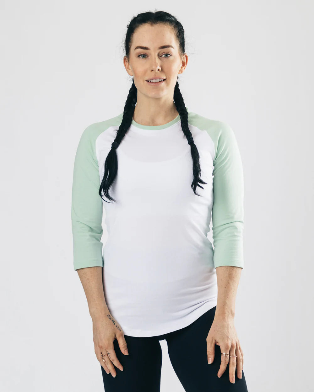 CAMISETA MANGA 3/4 GREEN
