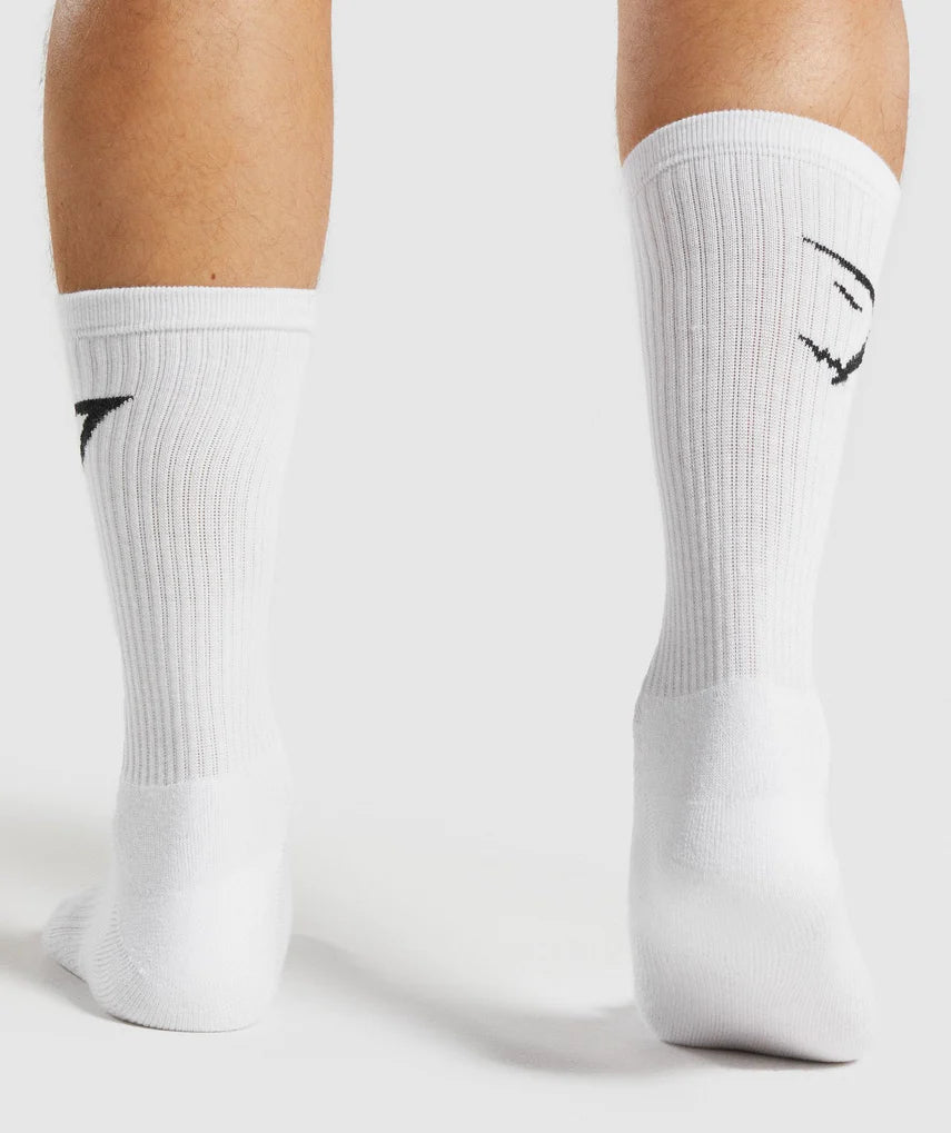 Pack de 3 pares de calcetines de deporte 'DIM' - BLANCO - Kiabi - 7.20€