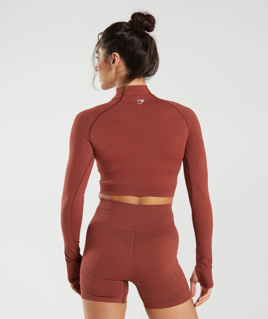 TOP MIDI DE CUELLO ALTO VITAL SEAMLESS 2.0