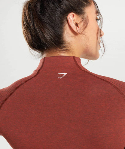 TOP MIDI DE CUELLO ALTO VITAL SEAMLESS 2.0